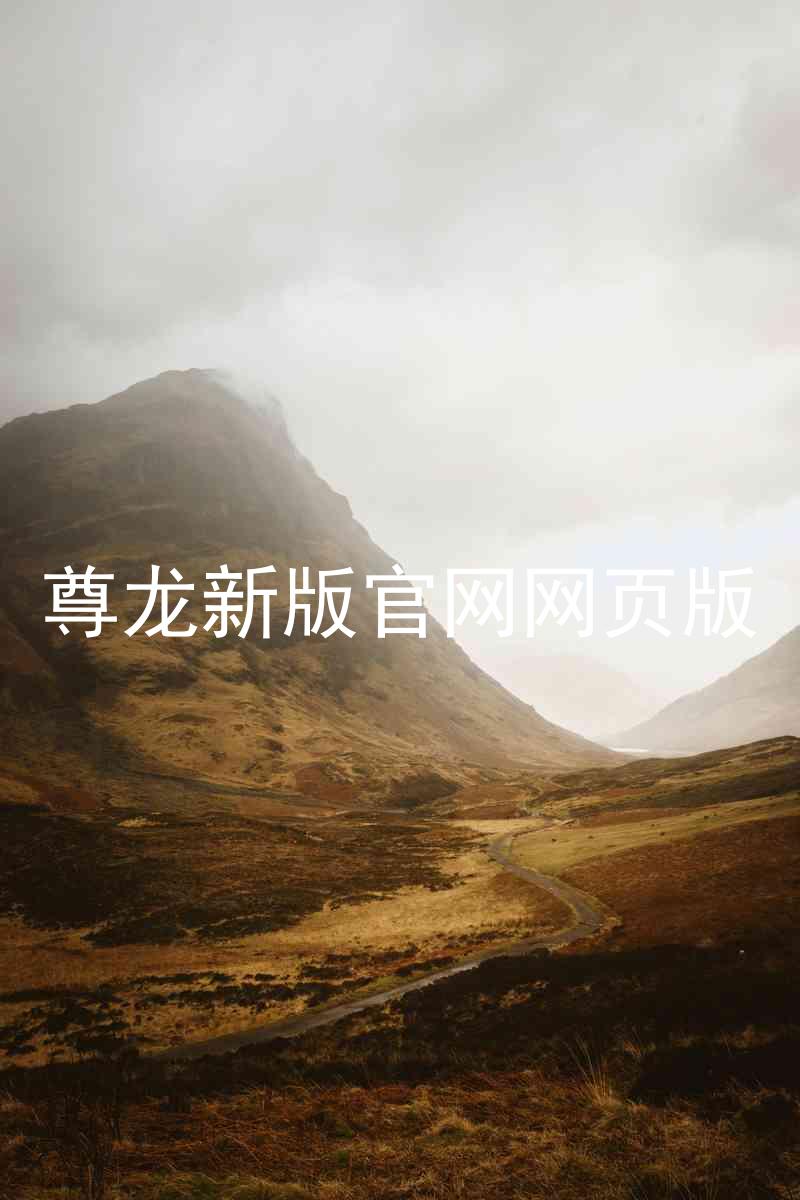 尊龙新版官网网页版
